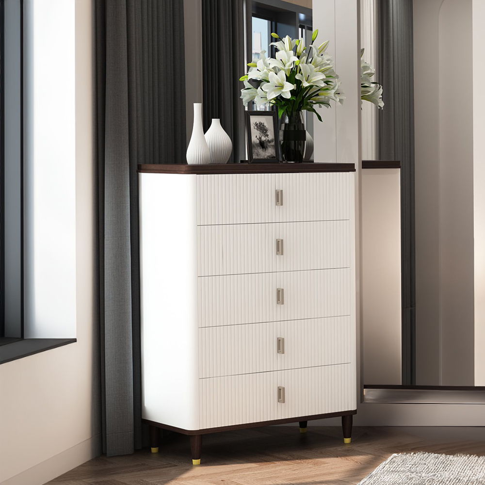 Carena - Chest - White & Brown