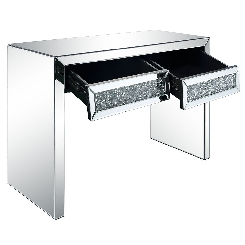 Noralie - Mesa auxiliar - Plata perla - 32"
