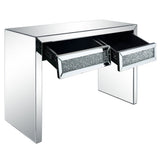 Noralie - Mesa auxiliar - Plata perla - 32"