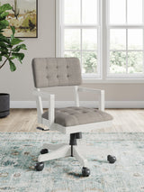 Robbinsdale - Silla de escritorio para oficina - Blanco antiguo