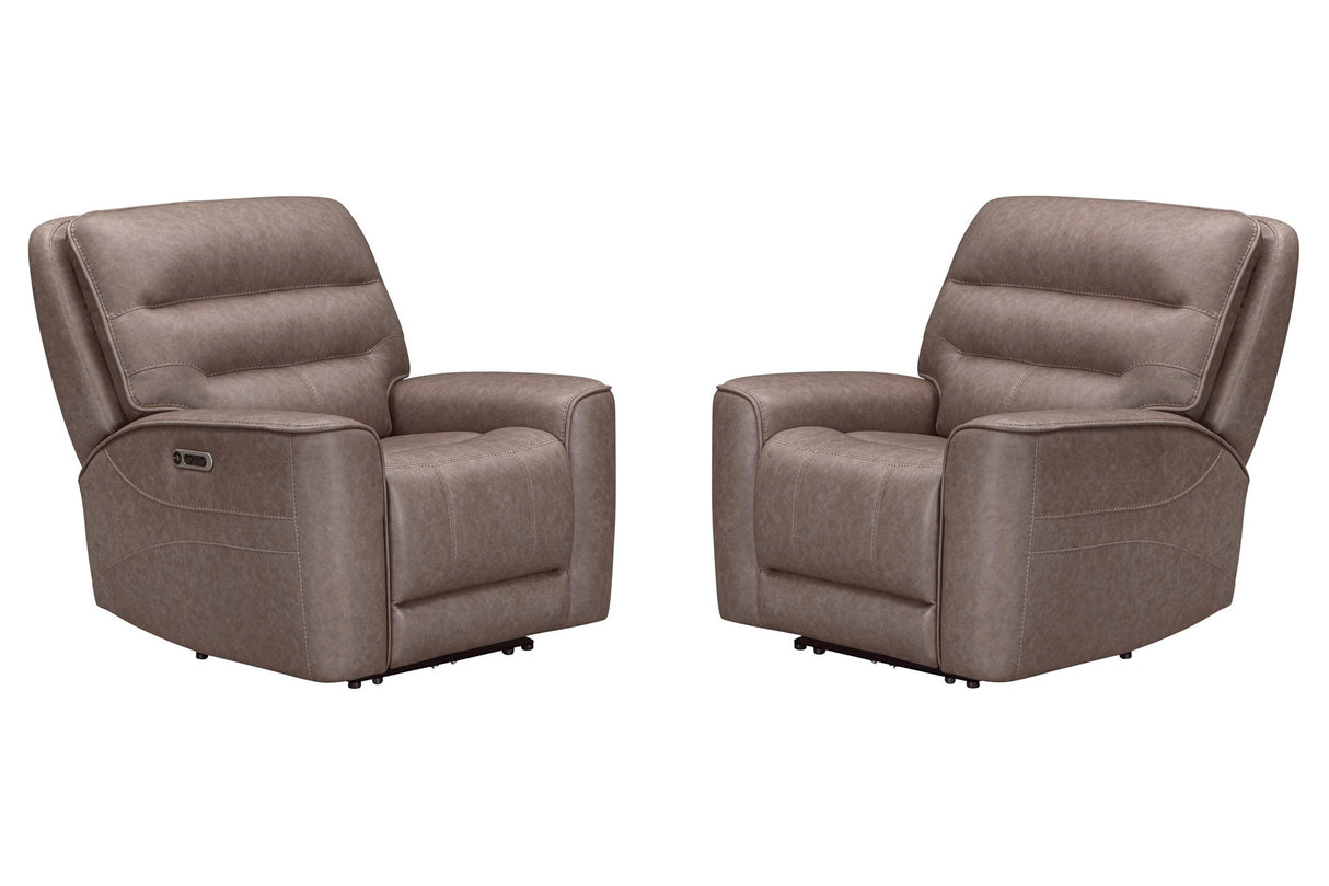 Lawson - Zero Gravity Power Recliner (Set of 2) - Sydney Brunette