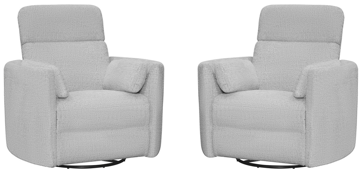 Radius - Manual Swivel Recliner (Set of 2)