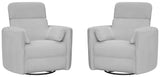 Radius - Manual Swivel Recliner (Set of 2)