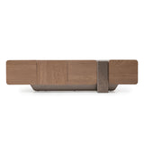Bristol Point - Media Cabinet - Saddle Brown