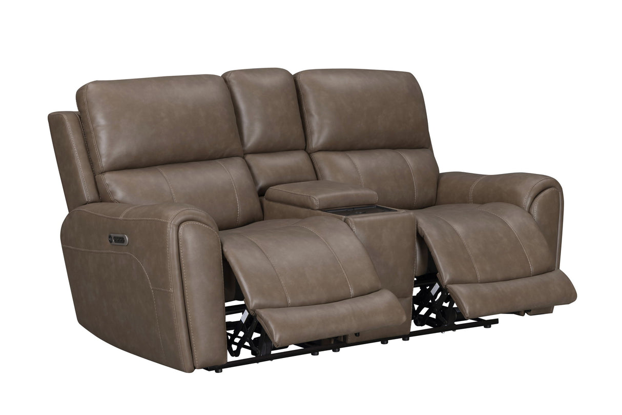 Hancock - Sofá biplaza reclinable eléctrico con consola y gravedad cero P3