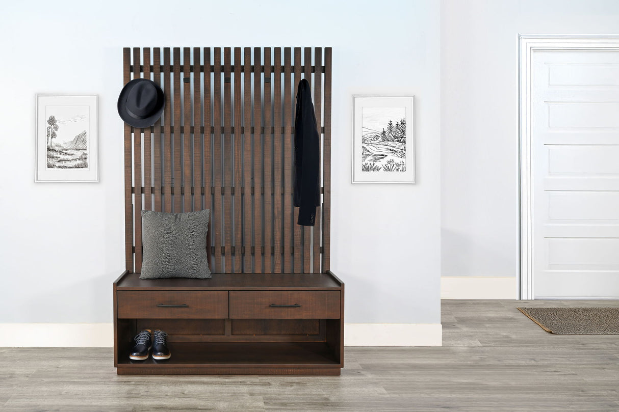 Eliza - Hall Tree With Bench