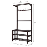 Pieria - Hall Tree - Espresso