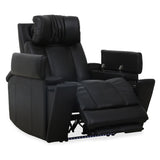 Phoenix - Sillón Reclinable de Cine en Casa de 2 Asientos Zero Gravity Power Con Cuña y Audio Inmersivo