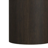 Sylvie - Mesa de comedor redonda con tablero de imitación mármol