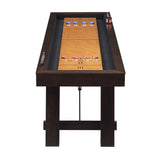 Titus - 108" Shuffleboard Table - Brown