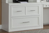 Catalina - Lateral File And Hutch - Cottage White
