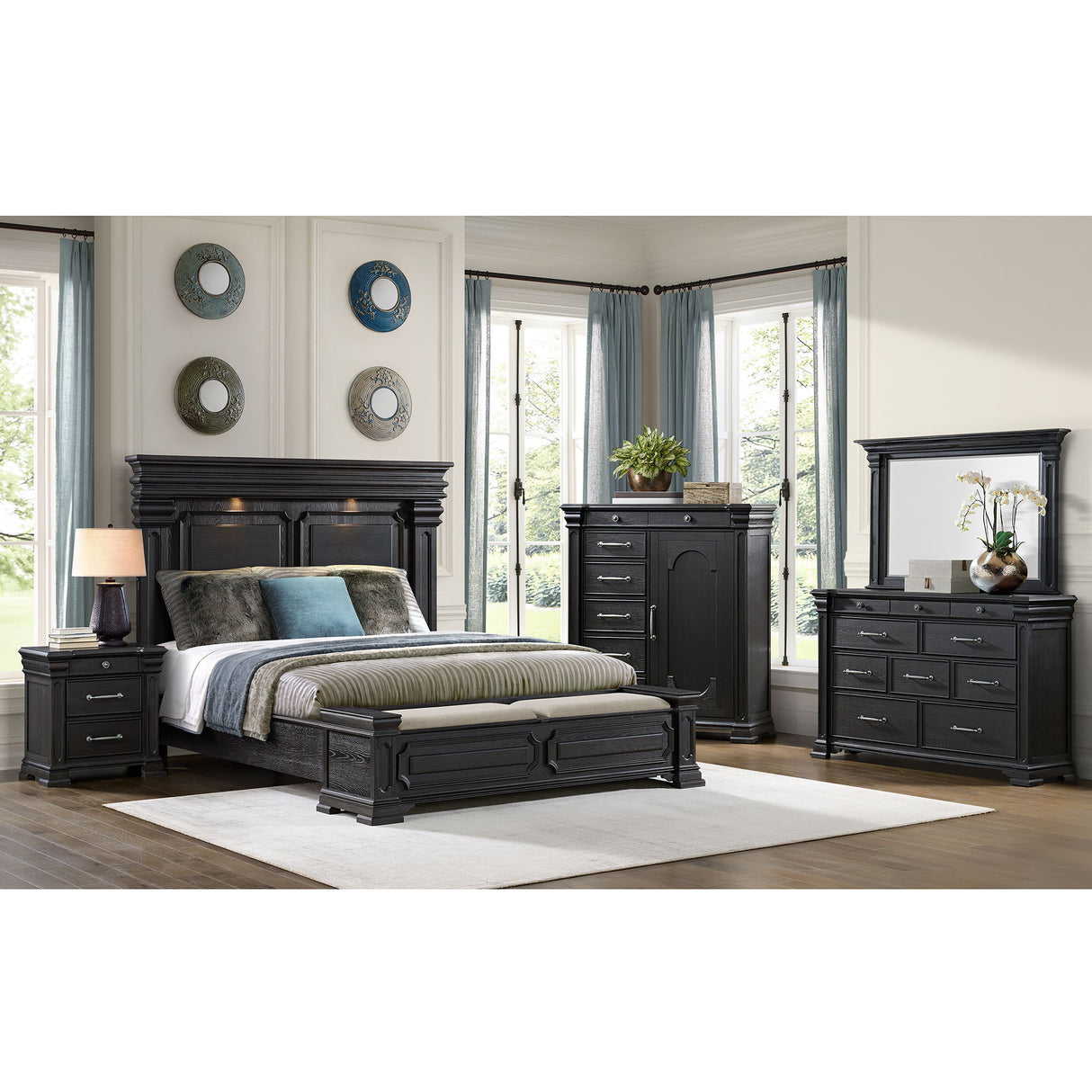 Kings Court - Cama con almacenaje