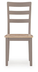 Harperfeld - Silla de comedor (Juego de 2) - Natural / Gris