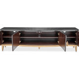 Camellia Field - Media Cabinet - Dark Brown