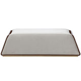 Houston - Accent Bench - Porcini / Walnut