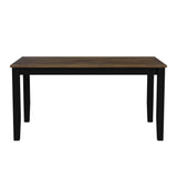 Brooks - 6 Piece Dining Set With Table, 4 Wood Back And Upholstered Seat Chairs, And Bench