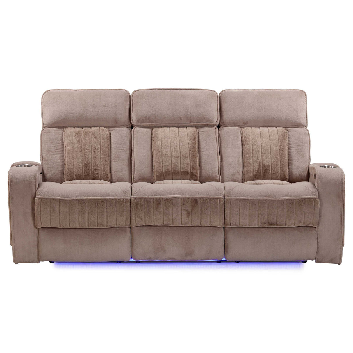Equinox - Power Reclining Sofa With Drop Down Table