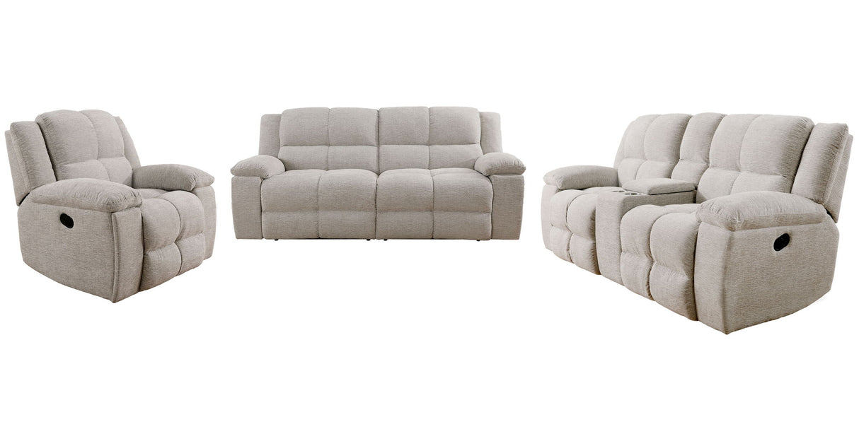 Buster - Manual Glider Reclining Sofa Set