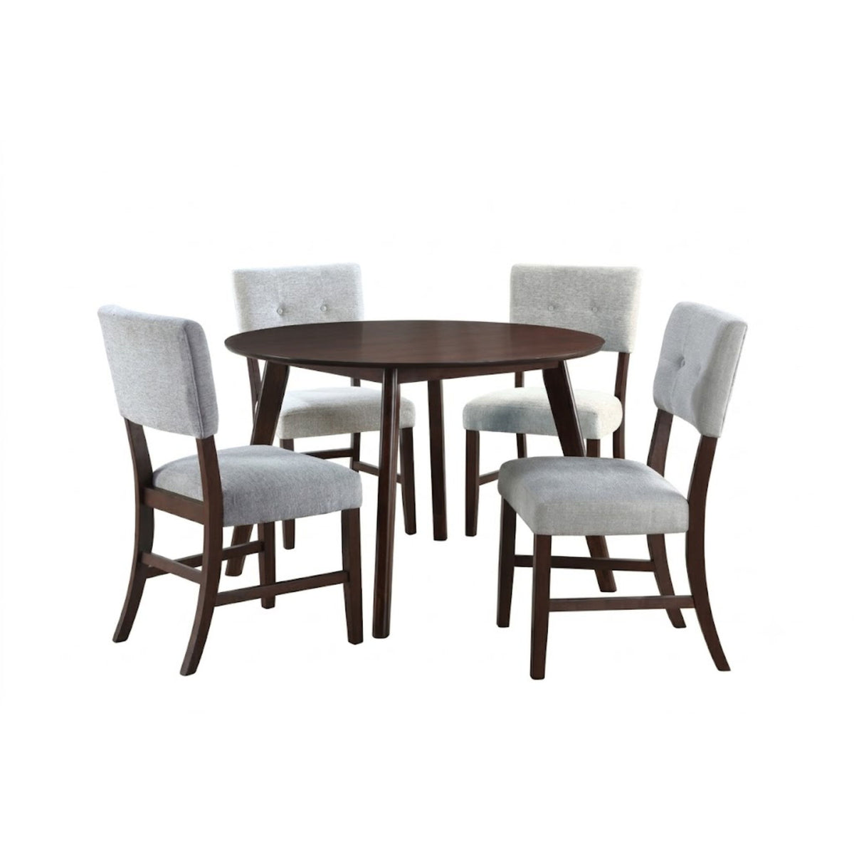 Tioga - 47" Round Dining Table Set
