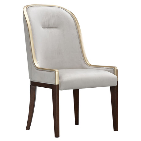 Houston - Dining Side Chair (Set of 2) - Porcini / Walnut