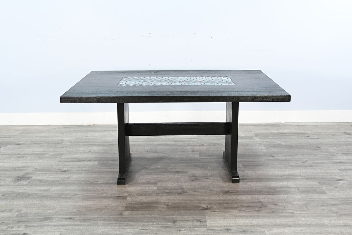 Geovanni - Mesa de comedor con azulejos - Umbra