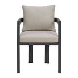 Playa - Dining Chair (Set of 2) - Dark Gray / Beige