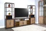 San Diego - Media Console - Antique Brown