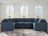 Modmax - 6-Piece Sectional - Fabric - Ink