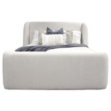 Shiloh - Wingback Upholstered Bed