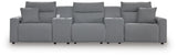 Modmax II - Seccional reclinable - Sal y pimienta