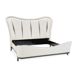 Tuxedo - Eastern King Upholstered Bed - Piano Keyboard