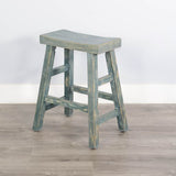 Marina - Stool With Wood Seat