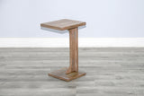 Arizona - Sofa Mate Table - Weathered Brown