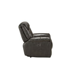 Imogen - Sillón reclinable - Piel sintética gris