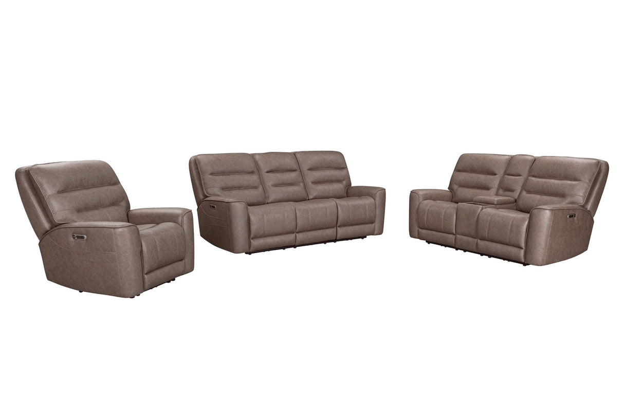 Lawson - Juego de sofá reclinable eléctrico