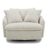 Boomer - Large Swivel Chair with 2 Pillows
