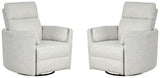 Radius - Power Swivel Glider Recliner (Set of 2)