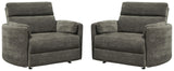 Radius Xl - Extra Wide Power Glider Recliner (Set of 2)