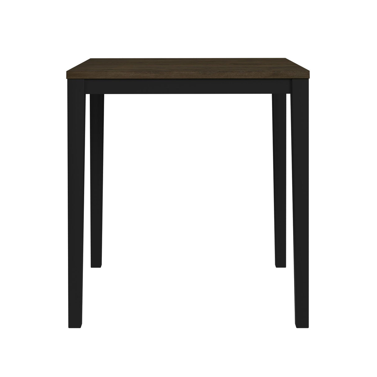 Tulane - Juego de Comedor de 5 Piezas (Mesa de Barra y 4 Sillas de Barra) - Roble y Negro