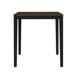 Tulane - Juego de Comedor de 5 Piezas (Mesa de Barra y 4 Sillas de Barra) - Roble y Negro