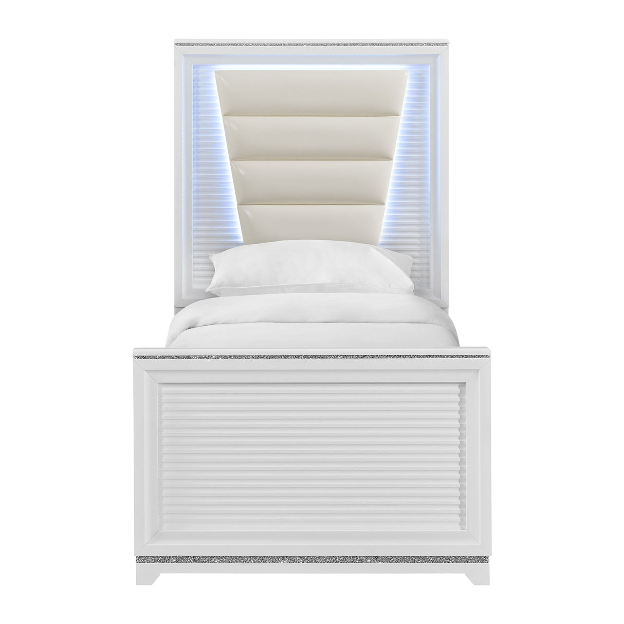 Denmark - Upholstered Bed With LED