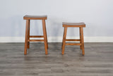 Sedona - Saddle Seat Stool With Wood Seat