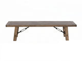 Doe Valley - Bench - Light Brown