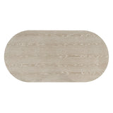 Gwendolyn - Oval Table Top And Base - Beige