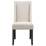 Napa - Upholstered Side Chair - Dark Brown
