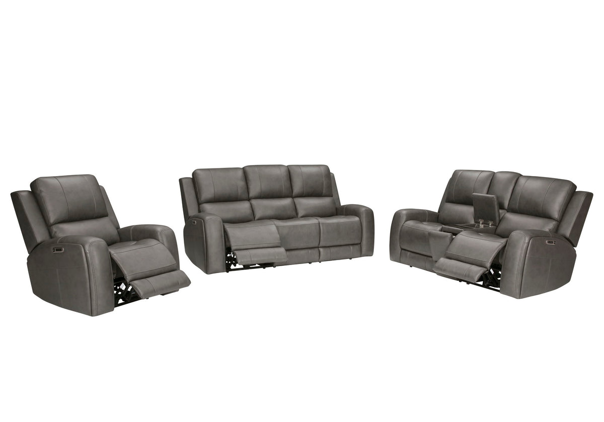 Belmont - Juego de sala reclinable eléctrico Zero Gravity