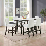 Carissa - Juego de comedor de barra rectangular
