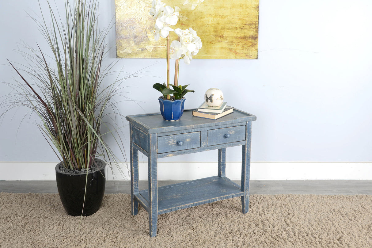 Mesa auxiliar Marina de 26" de alto