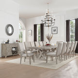 Rocky - Side Chair (Set of 2) - Fabric & Gray Oak