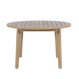 Arden - Round Patio Dining Table - Natural alternate view 4